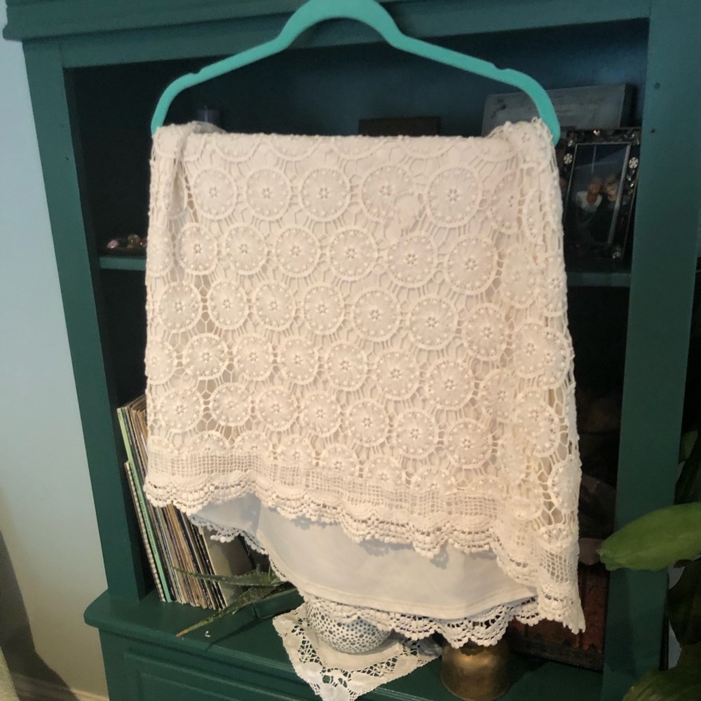 Beautiful high low skirt